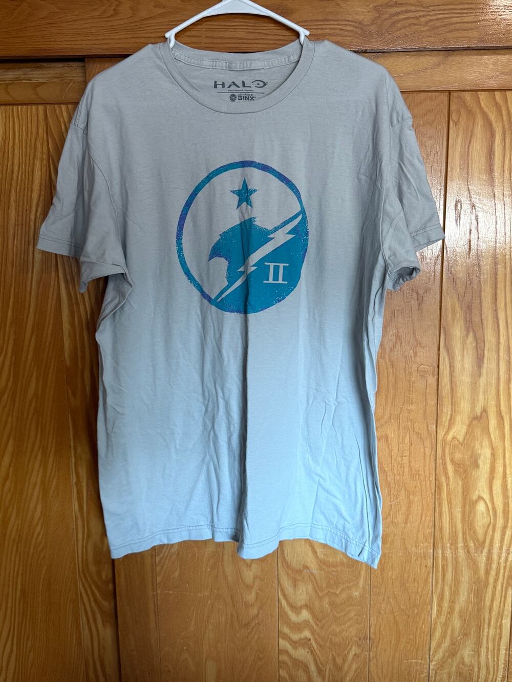Vintage 2015 Halo Blue Team Spartan-II Graphic Tee - XL